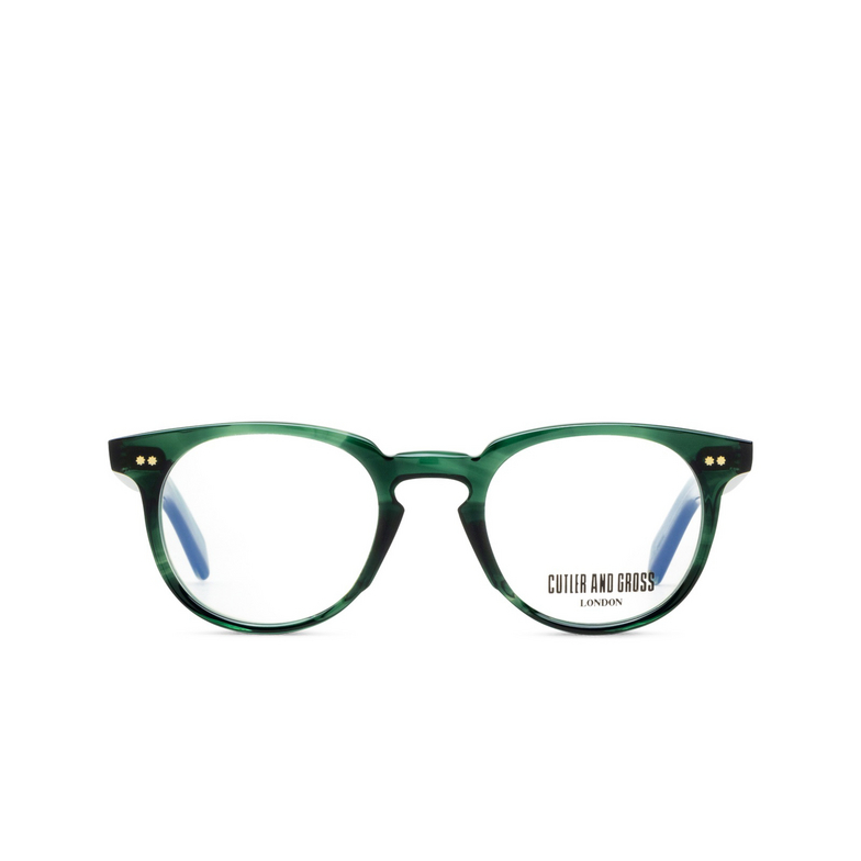 Cutler and Gross GR09 Korrektionsbrillen 03 striped dark green - 1/4