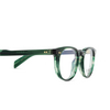 Cutler and Gross GR09 Eyeglasses 03 striped dark green - product thumbnail 3/4