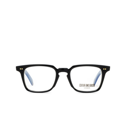 Cutler and Gross GR10 Eyeglasses 01 black on horn