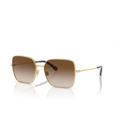 Dolce & Gabbana DG2242 Sunglasses 02/13 gold - three-quarters view