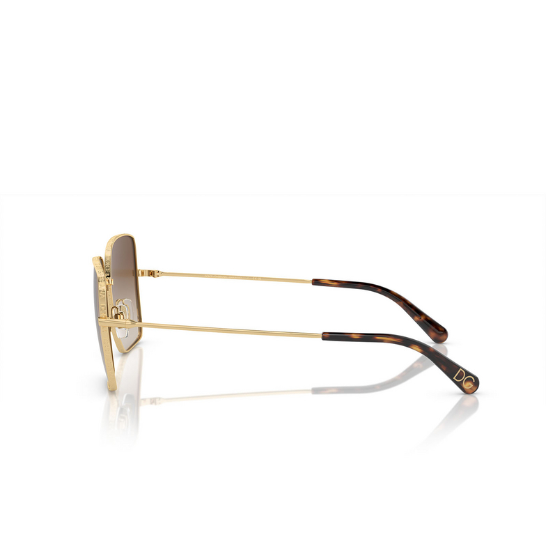 Dolce & Gabbana DG2242 Sunglasses 02/13 gold - 3/4