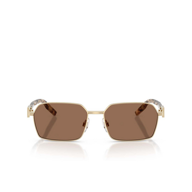 Occhiali da sole Dolce & Gabbana DG2316 488/73 pale gold - frontale