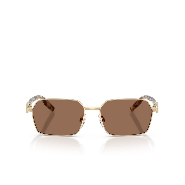 Occhiali da sole Dolce & Gabbana DG2316 488/73 pale gold - 1/4
