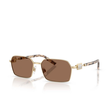 Occhiali da sole Dolce & Gabbana DG2316 488/73 pale gold - tre quarti