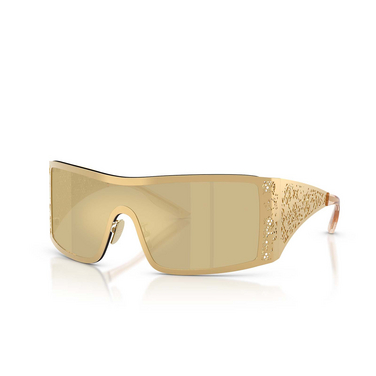 Occhiali da sole Dolce & Gabbana DG2317 02/7I gold - tre quarti