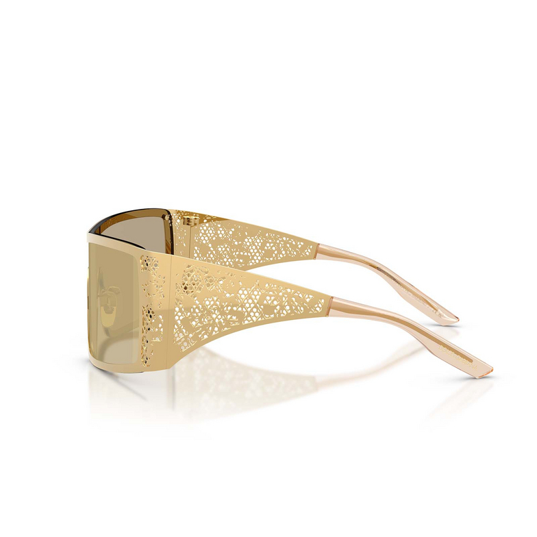 Gafas de sol Dolce & Gabbana DG2317 02/7I gold - 3/4