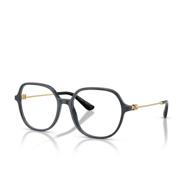 Lunettes de vue Dolce & Gabbana DG3364 3441 lace grey - Vue trois quarts