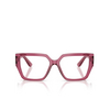 Lunettes de vue Dolce & Gabbana DG3373 3211 transparent bordeaux - Vignette du produit 1/4