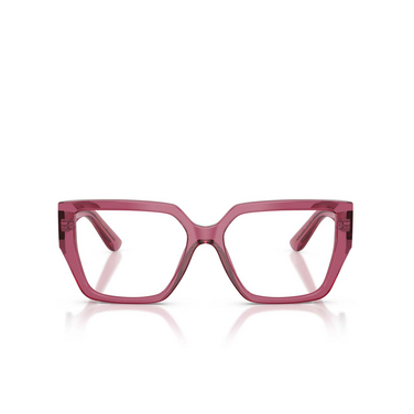 Dolce & Gabbana DG3373 Eyeglasses 3211 transparent bordeaux - front view