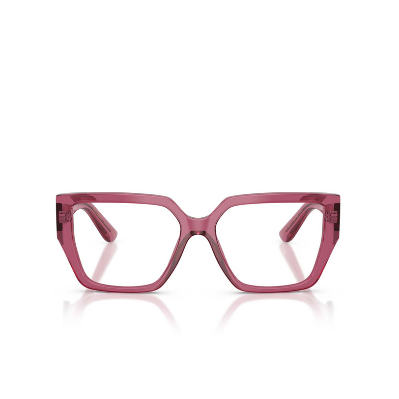 Lunettes de vue Dolce & Gabbana DG3373 3211 transparent bordeaux - 1/4