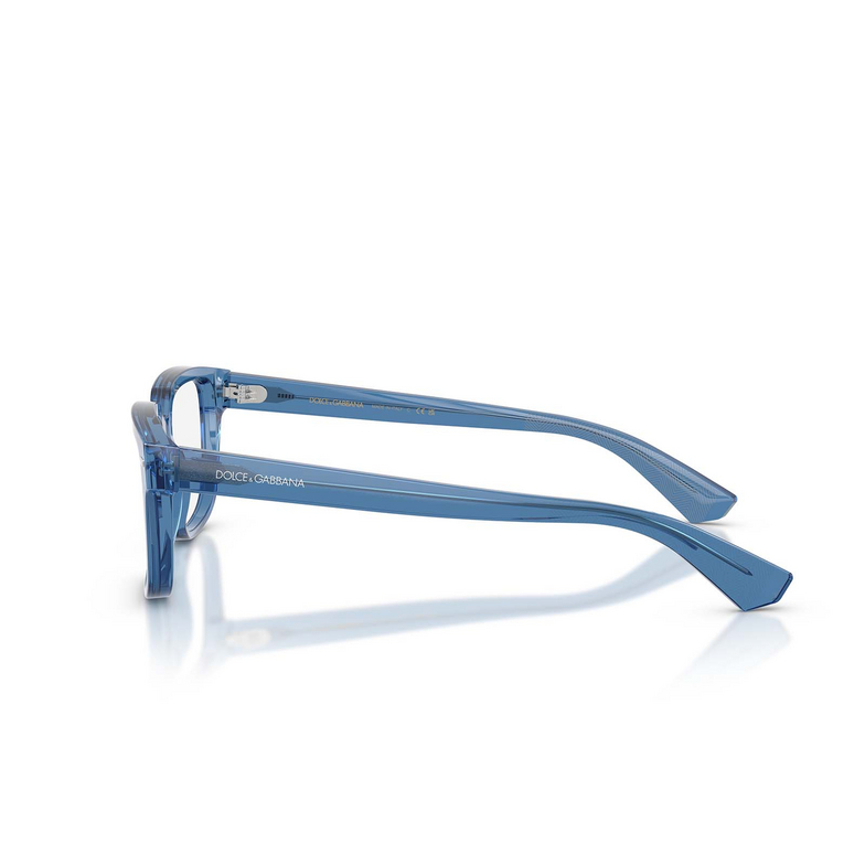 Lunettes de vue Dolce & Gabbana DG3380 3398 transparent blue - 3/4