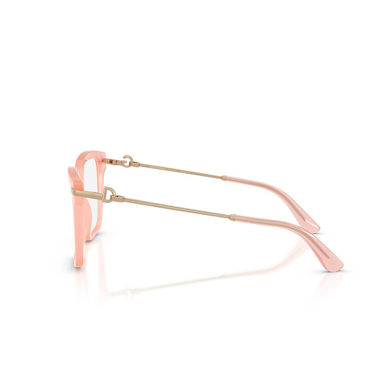 Lunettes de vue Dolce & Gabbana DG3397 3436 milky pink - 3/4