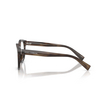 Dolce & Gabbana DG3421 Eyeglasses 3200 striped tobacco - product thumbnail 3/4