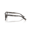Occhiali da vista Dolce & Gabbana DG3422 3199 striped grey - anteprima prodotto 3/4