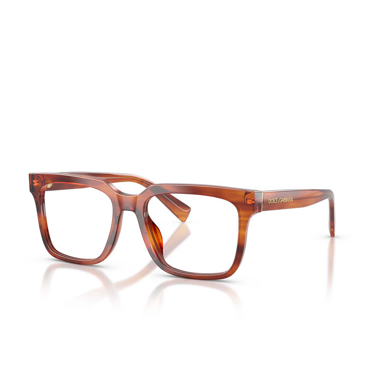 Occhiali da vista Dolce & Gabbana DG3422 3221 striped ginger - 2/4