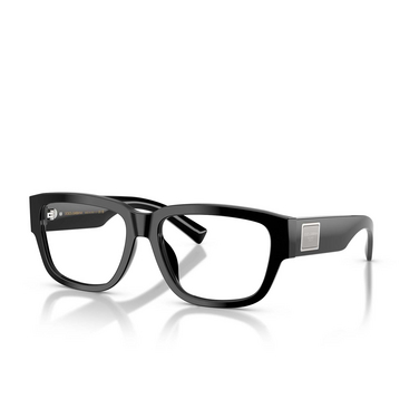 Gafas graduadas Dolce & Gabbana DG3423 501 black - Vista tres cuartos