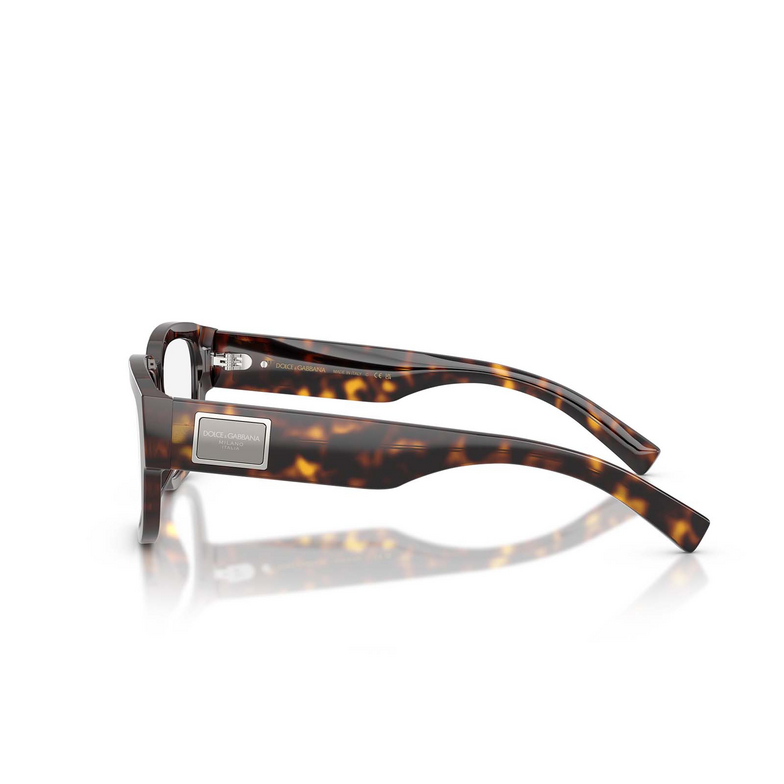 Dolce & Gabbana DG3423 Eyeglasses 502 havana - 3/4