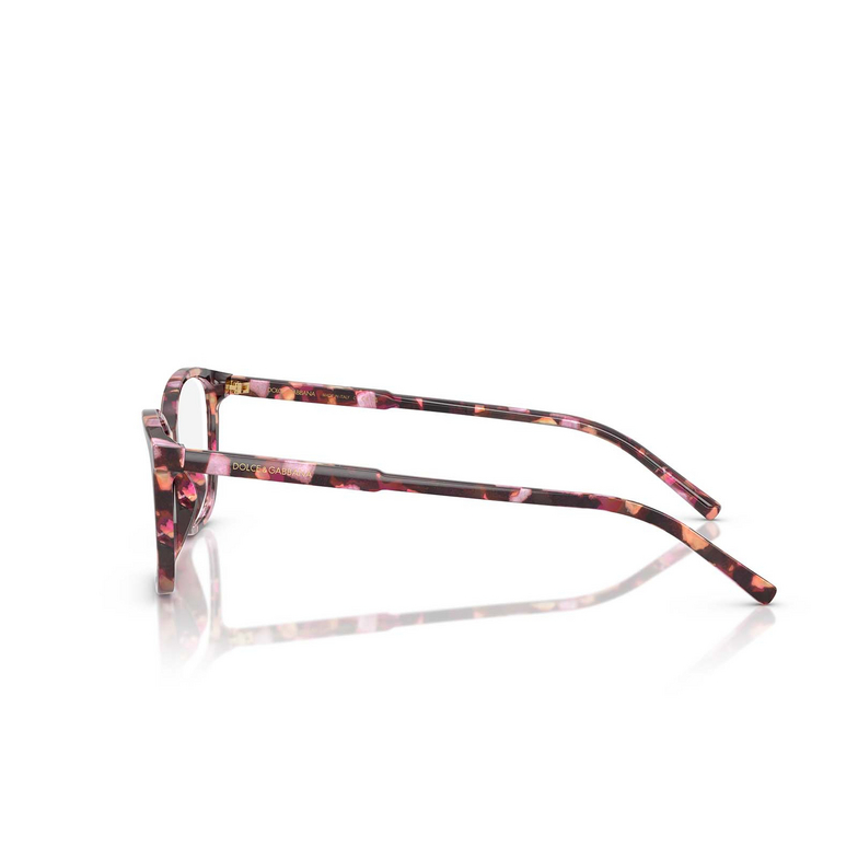 Lunettes de vue Dolce & Gabbana DG3424 3440 havana pink pearl - 3/4