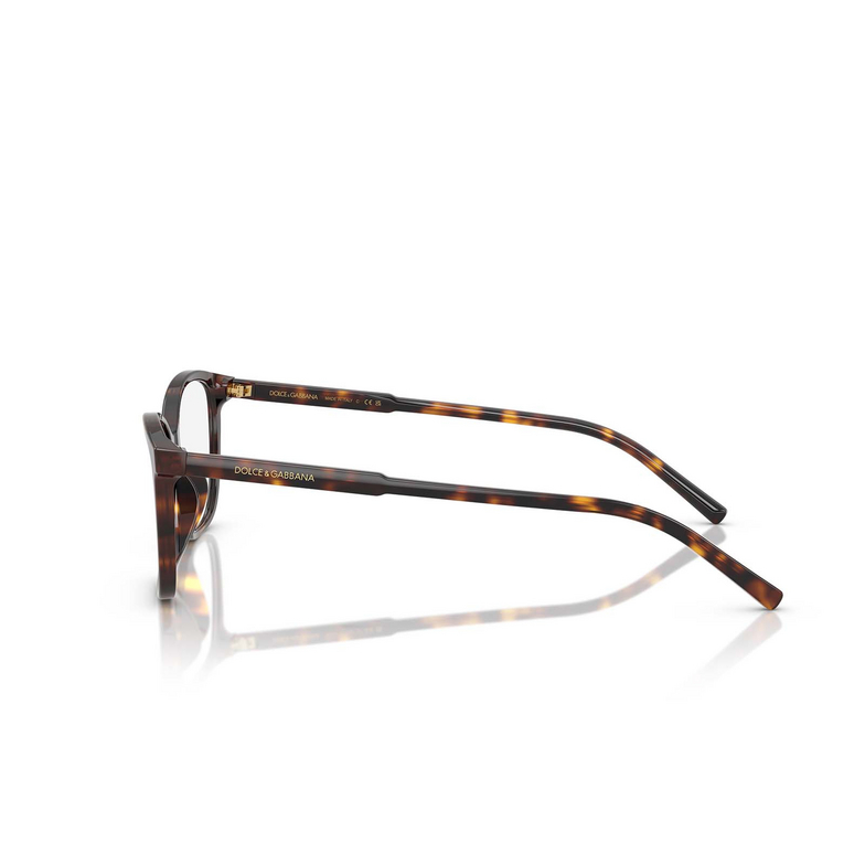 Lunettes de vue Dolce & Gabbana DG3424 502 havana - 3/4