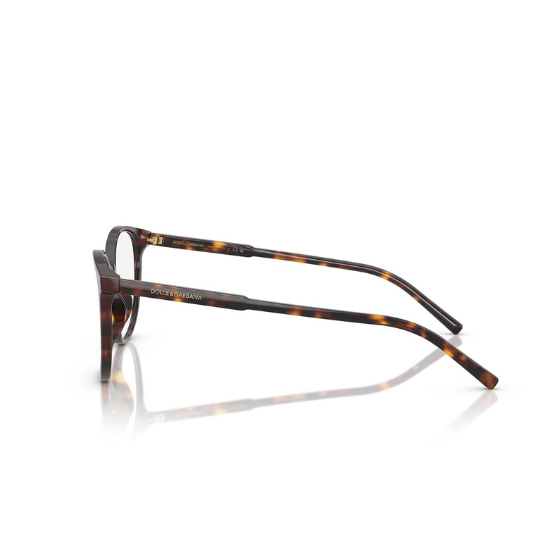 Gafas graduadas Dolce & Gabbana DG3425 502 havana - 3/4
