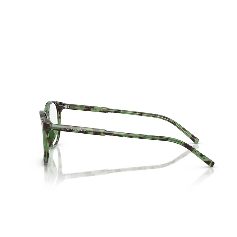 Lunettes de vue Dolce & Gabbana DG3426 3439 havana green - 3/4