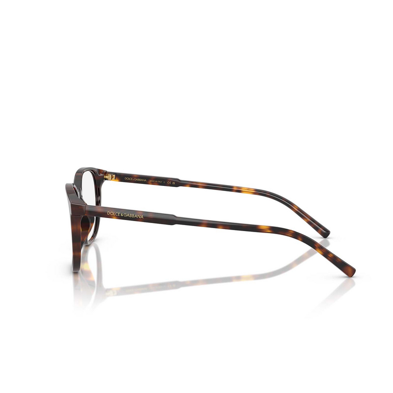 Lunettes de vue Dolce & Gabbana DG3426 502 havana - 3/4