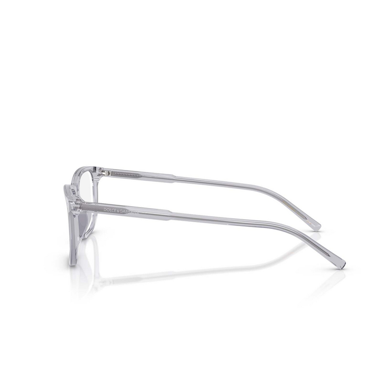 Lunettes de vue Dolce & Gabbana DG3427 3291 transparent grey - 3/4
