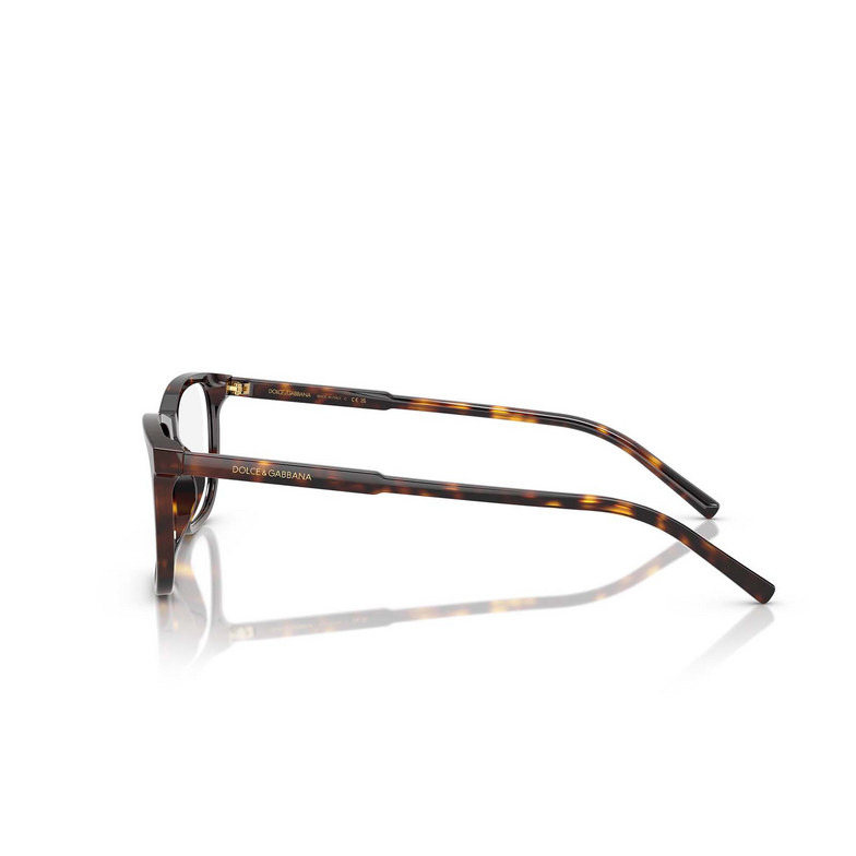 Lunettes de vue Dolce & Gabbana DG3427 502 havana - 3/4