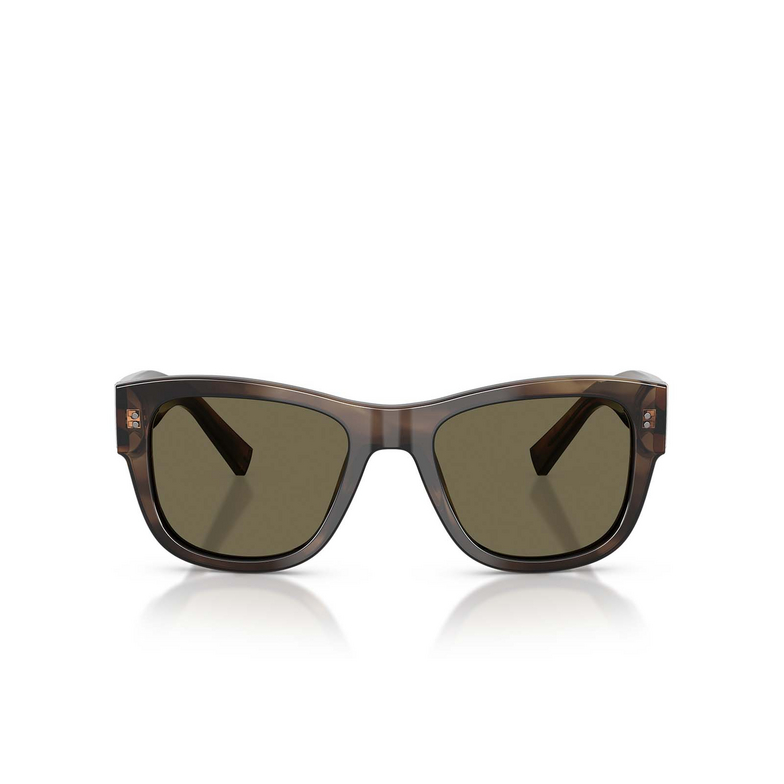 Dolce & Gabbana DG4338 Sunglasses 3200/3 green havana - 1/4