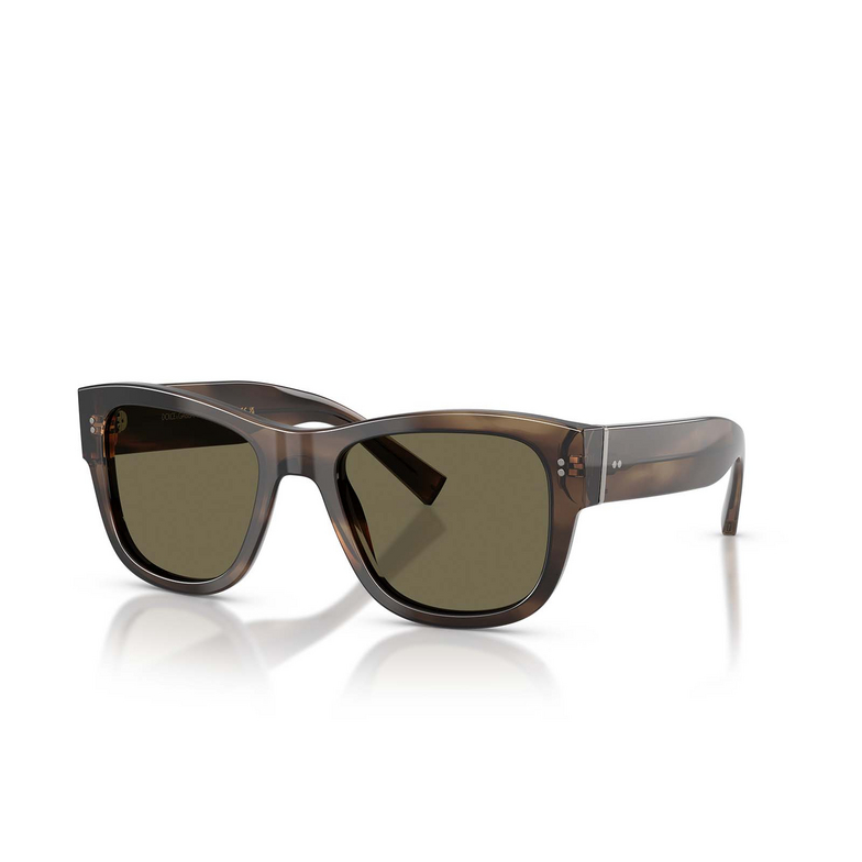 Dolce & Gabbana DG4338 Sunglasses 3200/3 green havana - 2/4