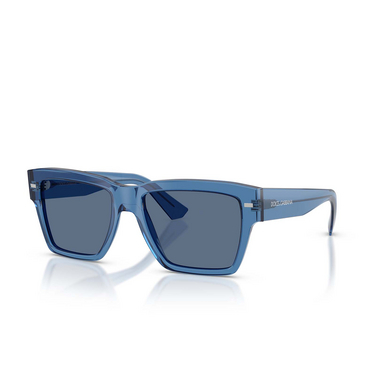 Dolce & Gabbana DG4431 Sonnenbrillen 339880 transparent blue - Dreiviertelansicht