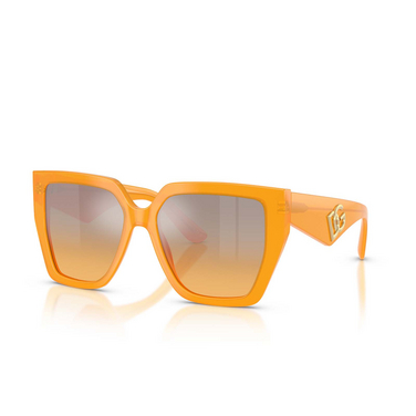 Dolce & Gabbana DG4438 Sunglasses 30467H opal orange - three-quarters view