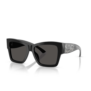 Gafas de sol Dolce & Gabbana DG4493 501/87 black - Vista tres cuartos