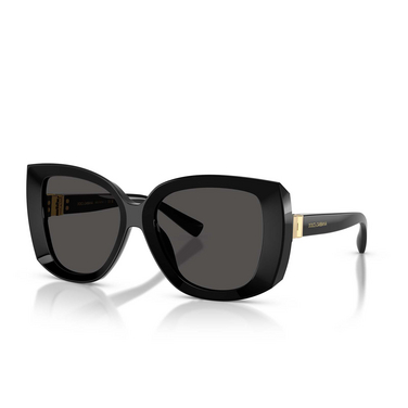 Dolce & Gabbana DG4495 Sunglasses 501/87 black - three-quarters view