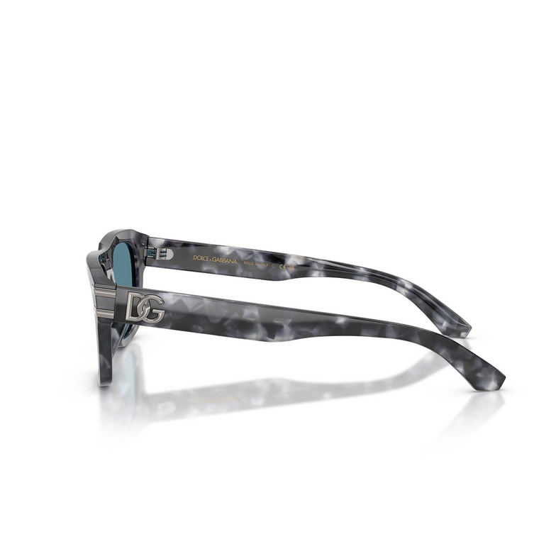 Occhiali da sole Dolce & Gabbana DG4496 3445/1 grey havana - 3/4