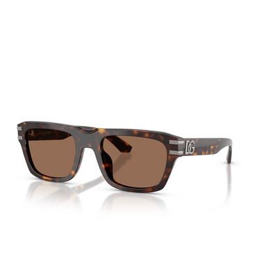 Dolce & Gabbana DG4496 Sonnenbrillen 502/73 havana - Dreiviertelansicht