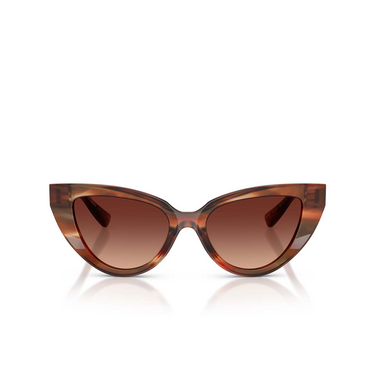 Dolce & Gabbana DG4497 Sonnenbrillen 322113 striped brown - Vorderansicht