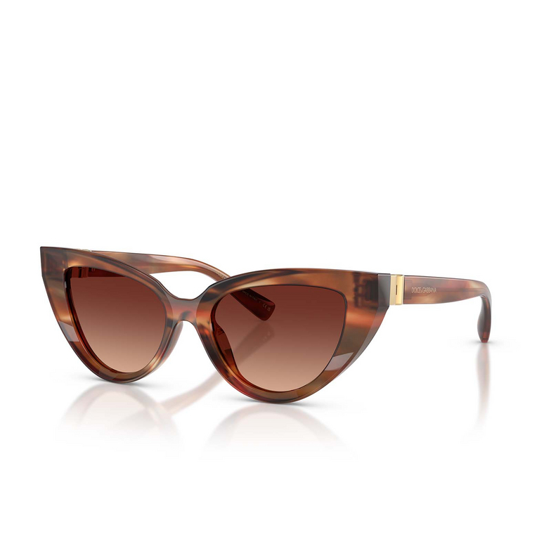 Dolce & Gabbana DG4497 Sonnenbrillen 322113 striped brown - 2/4