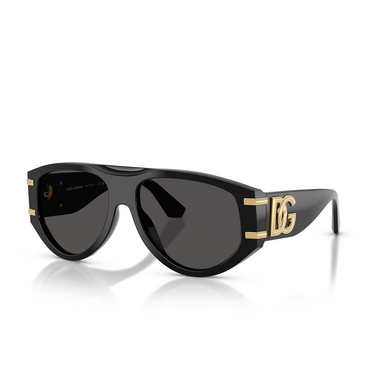 Occhiali da sole Dolce & Gabbana DG4499 501/87 black - tre quarti