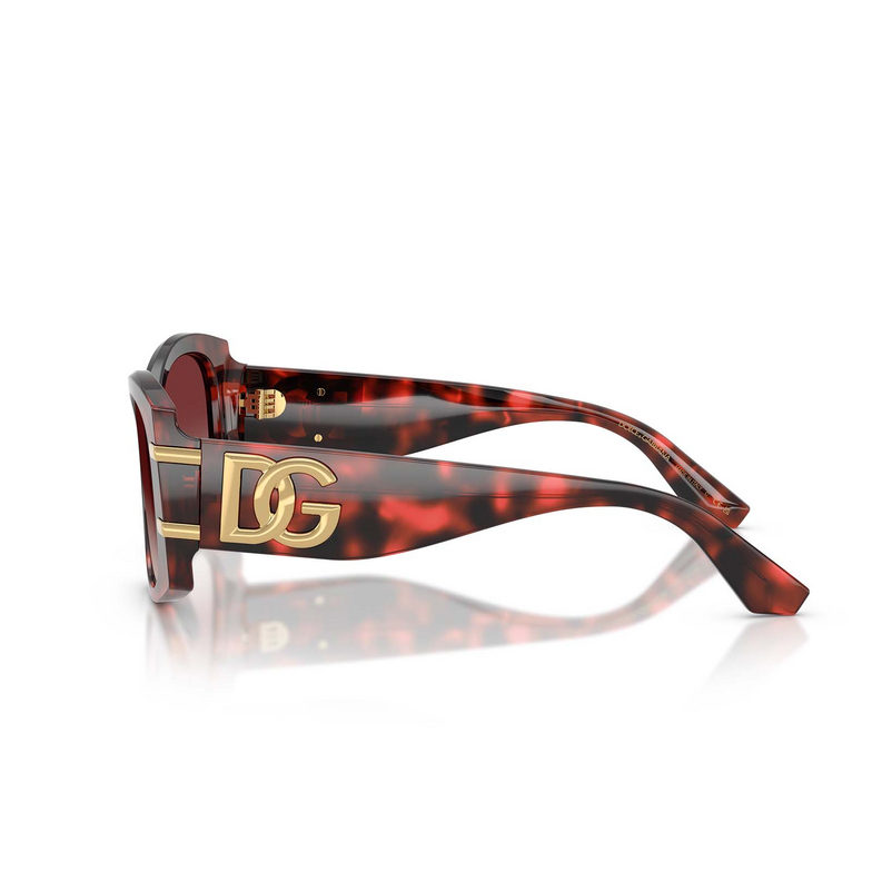 Dolce & Gabbana DG4501 Sunglasses 33588H red havana - 3/4