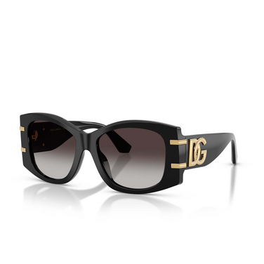 Dolce & Gabbana DG4501 Sunglasses 501/8G black - three-quarters view