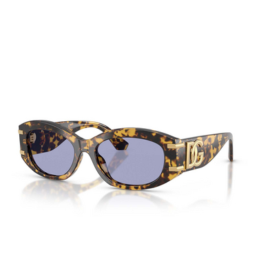 Dolce & Gabbana DG4502 Sonnenbrillen 33301A yellow havana - Dreiviertelansicht