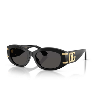 Lunettes de soleil Dolce & Gabbana DG4502 501/87 black - Vue trois quarts