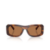 Dolce & Gabbana DG4503 Sunglasses 306373 striped brown - product thumbnail 1/4