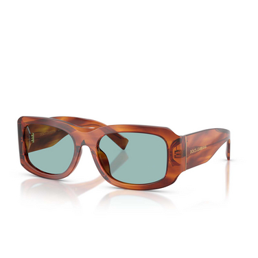 Dolce & Gabbana DG4503 Sunglasses 322180 striped ginger - three-quarters view