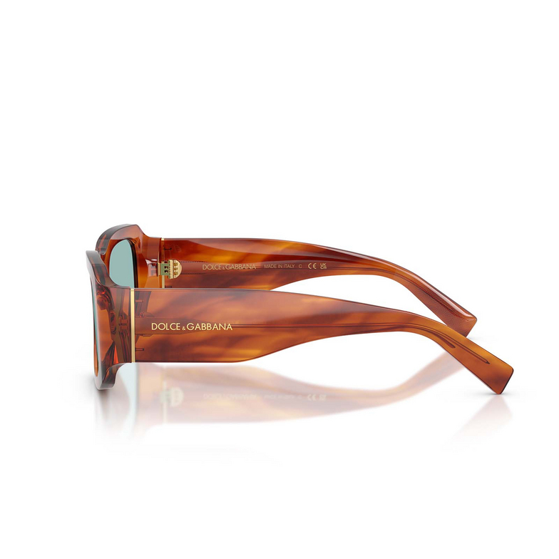 Dolce & Gabbana DG4503 Sunglasses 322180 striped ginger - 3/4