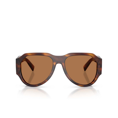 Occhiali da sole Dolce & Gabbana DG4504 306373 striped brown - frontale