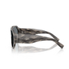 Occhiali da sole Dolce & Gabbana DG4504 319980 striped grey - anteprima prodotto 3/4