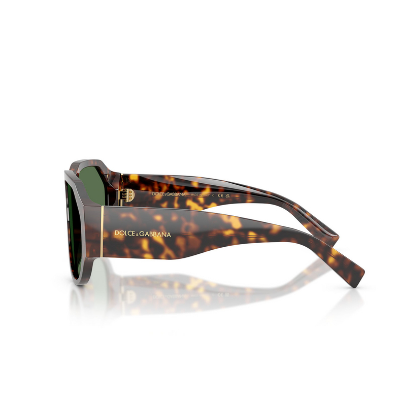 Occhiali da sole Dolce & Gabbana DG4504 502/71 havana - 3/4