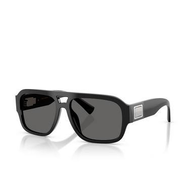 Dolce & Gabbana DG4506 Sonnenbrillen 501/87 black - Dreiviertelansicht